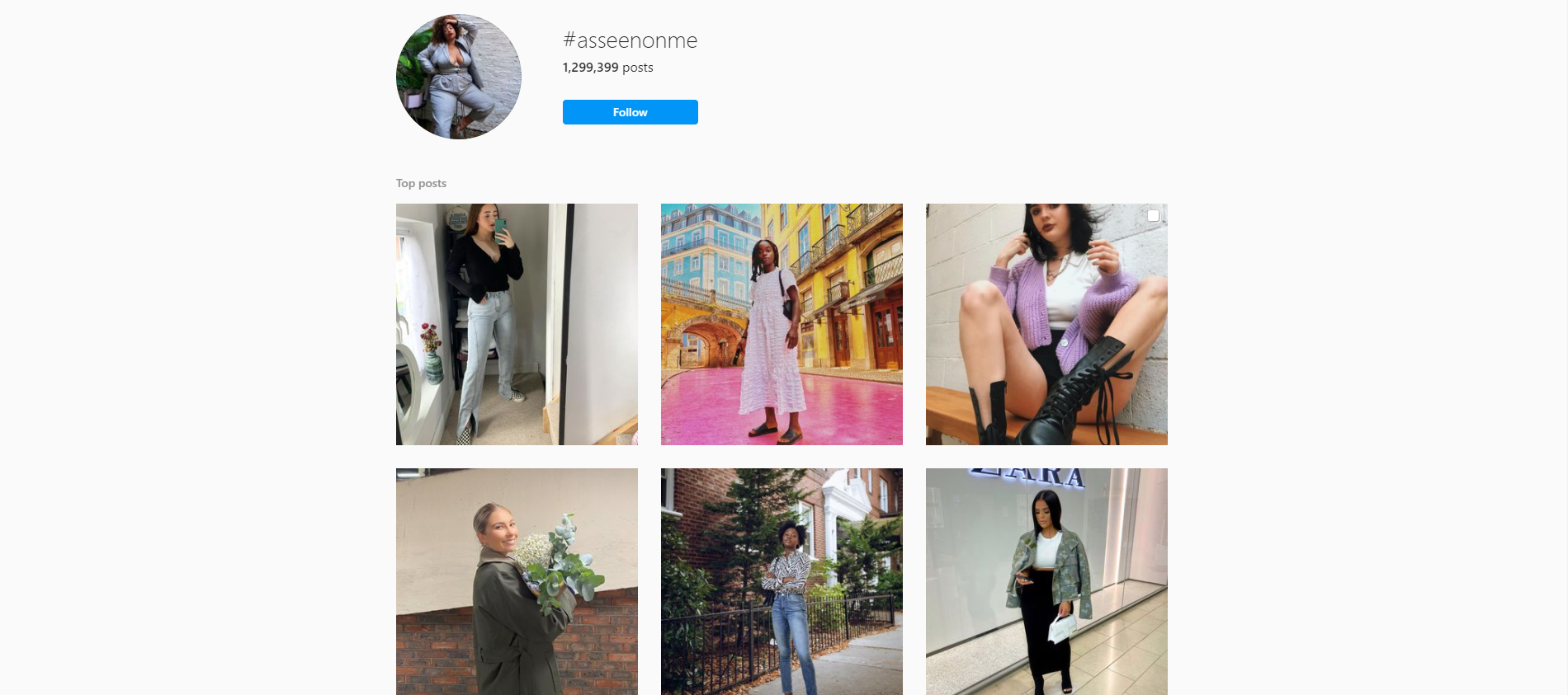 ASOS commerce example