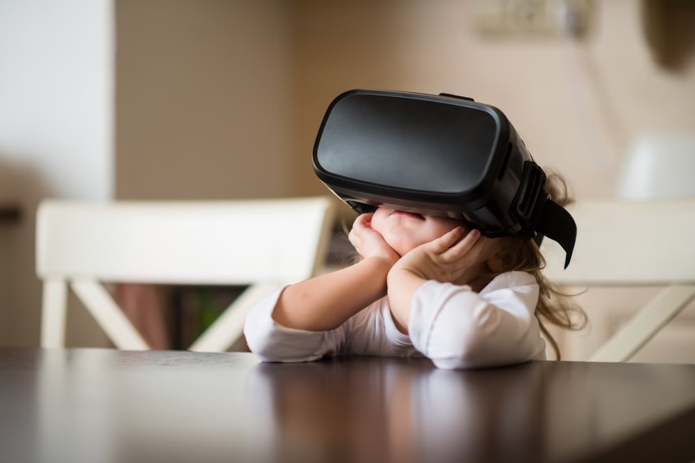 VR children technology AI future
