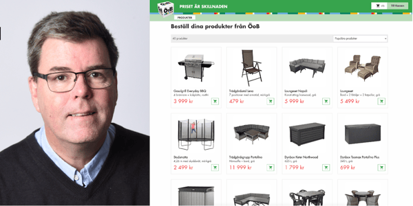 ÖoB smyger igång med e-handel på ett begränsat sortiment