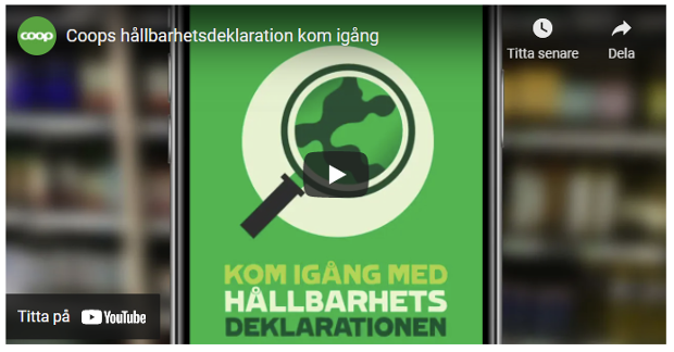 Coop's sustainability declaration gets underway